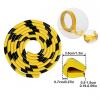 U-Shaped Industrial Foam Safety Edge Protector, 5 m, Yellow/Black (50 m/164 ft) view 2
