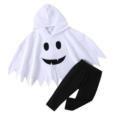 White Ghost Costume with Hood for Babies and Toddlers