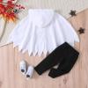White Ghost Costume with Hood for Babies and Toddlers view 4