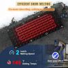 Electric Outdoor Snow-Melting Mat, Non-Slip Rubber Heating Mat for Steps, Driveways and Walkways (25.4 x 120 cm, 1 piece) view 2