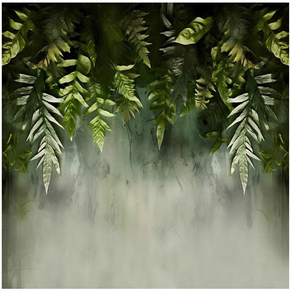 WallArena Non-Woven Photo Wallpaper, Leaves, 150 x 105 cm