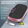 SAVEYOUR Vibration Plate for Home, 120 Levels & 5 Modes, Resistance Bands and Remote, Rose Red view 3