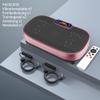 SAVEYOUR Vibration Plate for Home, 120 Levels & 5 Modes, Resistance Bands and Remote, Rose Red view 4