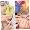 PRETYZOOM Pink Plastic Tattoo Makeup Pen Set for Precise Skin Marking and Positioning view 3