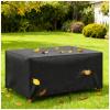 UUPAUO Outdoor Furniture Cover, 140 x 110 x 110 cm, Waterproof Winter Cover for Patio Tables and Furniture view 1