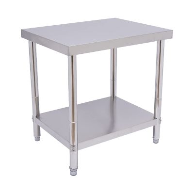 Bdneygtyr Stainless Steel Work Table 76 x 60 x 80 cm, 400 kg Capacity
