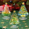 Dqsgiqe 2D Acrylic Christmas Tree Figurine, 3-Piece Collectible Sculpture view 2