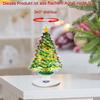 Dqsgiqe 2D Acrylic Christmas Tree Figurine, 3-Piece Collectible Sculpture view 3
