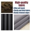 GOUZOO Thermal Blackout Curtain 240 x 350 cm, Light Gray view 4