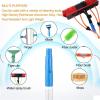 LMMIAOZ Water-Fed Pole Set, Extendable Brush for Window, Conservatory Roof and Solar Panel Cleaning view 2