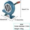 GZKDKZB Hand-Crank Forged Bellows with Iron Gears view 2
