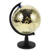 Artibetter Golden Rotating Disco Ball with Reflective Plastic-Glass Design, Decorative Globe for Offices and Events view 1