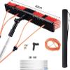 LMMIAOZ Water-Fed Pole Set for Window and Solar Panel Cleaning view 2