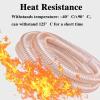 Clear Polyurethane Dust Collection Hose, 0.63 mm Wall Thickness (2 m, 375 mm ID) view 3