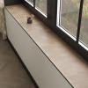 Innovz Window Sill Mat, Absorbent with Light Wood Grain, Non-Slip, Washable and Dustproof, 4.59 x 10 in (150 x 25 cm) view 1