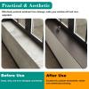 Innovz Window Sill Mat, Absorbent with Light Wood Grain, Non-Slip, Washable and Dustproof, 4.59 x 10 in (150 x 25 cm) view 2
