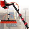 LMMIAOZ Telescopic Cleaning Brush for Windows and Solar Panels, Water-Fed Extension Pole Cleaning Set, Ideal for Trucks and Hard-to-Reach Areas view 1
