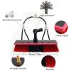 LMMIAOZ Telescopic Cleaning Brush for Windows and Solar Panels, Water-Fed Extension Pole Cleaning Set, Ideal for Trucks and Hard-to-Reach Areas view 3