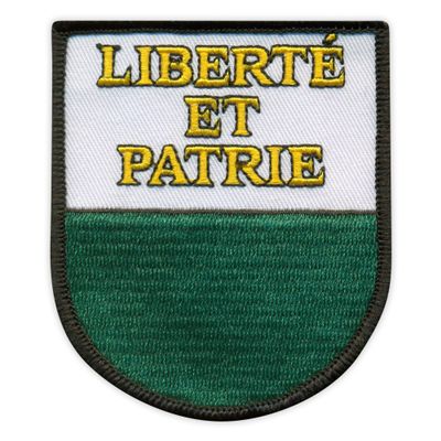 Patchion Embroidered Vaud Coat of Arms Patch