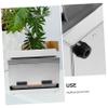 MUELODSIC Automatic Stainless Steel Storage Box for Straws and Chopsticks view 3