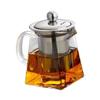 TOYANDONA Glass Teapot with Strainer, Transparent Tea Infuser view 1