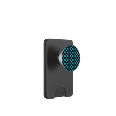 Square Pattern PopSockets PopWallet for MagSafe