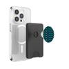 Square Pattern PopSockets PopWallet for MagSafe view 3