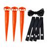 VICASKY Tree-Staking Set for Anchoring Young Plants in Garden Landscaping Projects with Durable Rope view 1