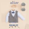 ALIZE 5 x 100 g Baby Best 344 Grey Premium Yarn, Baby-Soft, Anti-Pilling view 4