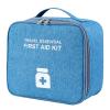 MISUVRSE 2-Piece Large-Capacity Portable First Aid Travel Bags for Home, Office, and Outdoors, Gray, One Size view 3