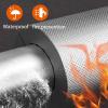 Self-Adhesive Aluminum Foil Foam Pipe Insulation, ID 48 mm × 50 mm × 100 cm view 3