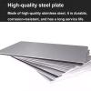 Round Stainless Steel Manhole Cover with Lock, 30 cm view 4