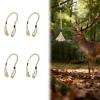 4-Pack 80 cm Jute Scent Ropes for Deer Hunting view 1