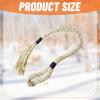4-Pack 80 cm Jute Scent Ropes for Deer Hunting view 2