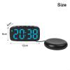 Digital LED Alarm Clock with Snooze and Vibration Function for Heavy Sleepers, Bedroom or Travel (B) view 4