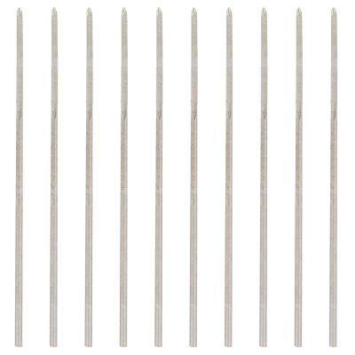 10-Piece Chucking Reamer Set | 1.1 mm HSS Straight-Flute Machine Reamers
