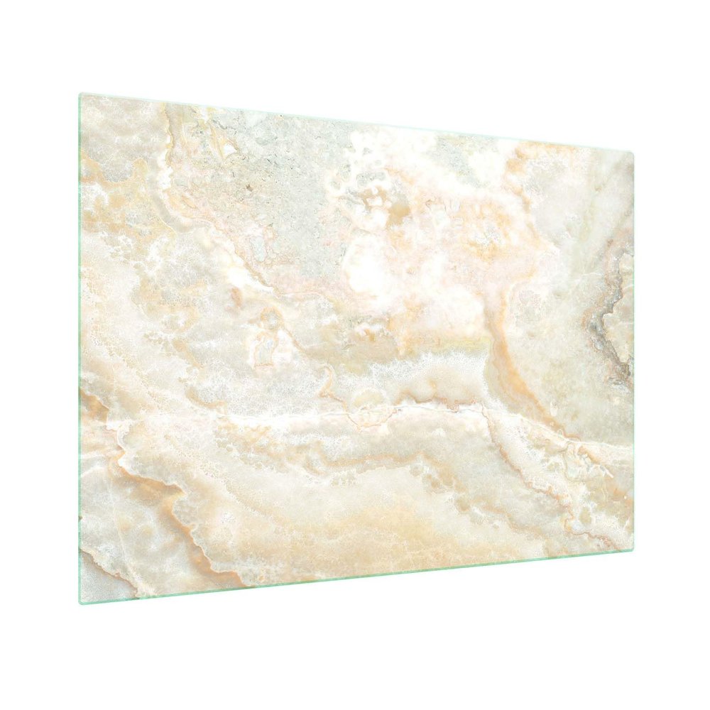 SFArt Glass Stove Cover, 52 x 40 cm, Tempered Glass Cutting Board & Ceramic Hob Cover