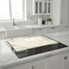 SFArt Glass Stove Cover, 52 x 40 cm, Tempered Glass Cutting Board & Ceramic Hob Cover view 4