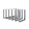 HEVVA GRAZ 2-Piece Furniture Sled Legs, 30 cm High, 20 cm Deep, Clear-Coated view 1