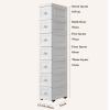 Space-Saving Mobiletto Bathroom Storage Cabinet, Moisture-Resistant, Narrow and Waterproof view 2