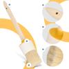 3-Pack Instalguru 50 mm Round Paint Brushes with Wooden Handles view 3