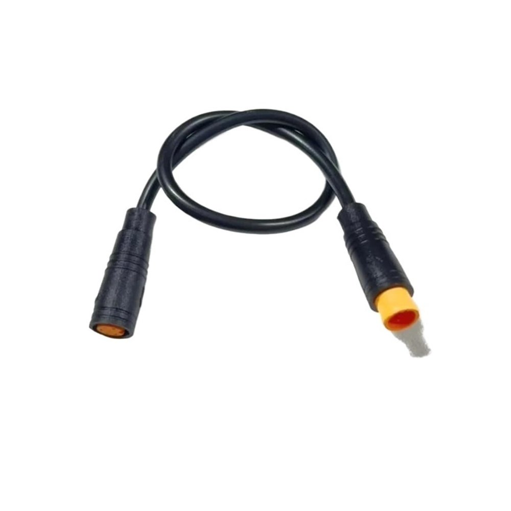 1-Piece M8 3-Pin Waterproof E-Bike Display Cable Connector, Male-Female, 20 cm