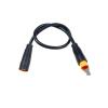 1-Piece M8 3-Pin Waterproof E-Bike Display Cable Connector, Male-Female, 20 cm view 1