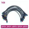 1-Piece M8 3-Pin Waterproof E-Bike Display Cable Connector, Male-Female, 20 cm view 2