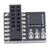TPM 2.0 Module, Encryption Security, SPI, Enhanced Cryptographic Processor for - Motherboards, Black PCB, 16 x 15 mm view 1