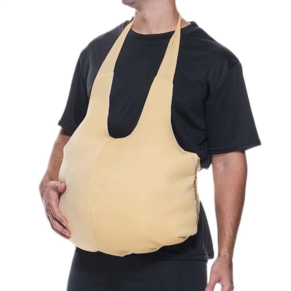 Duroecsain Fake Belly and Butt Costume for Men