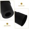 Homoyoyo Plastic Telescopic Chair Cover for Office and Home, Black view 3