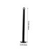 Cabilock 2-Piece Metal Barbell Weight Plate Holder view 2