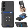 MOJIA Case for Sony Xperia 1 VII with Detachable Magnetic Card Holder, Stand Function, Black view 1