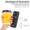 MOJIA Case for Sony Xperia 1 VII with Detachable Magnetic Card Holder, Stand Function, Black view 2